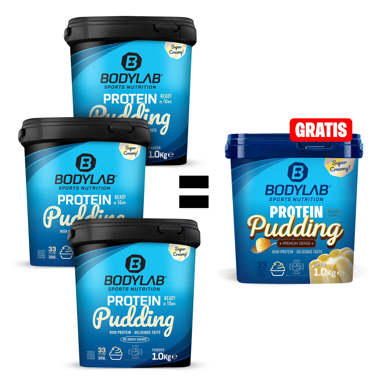 3+1 Protein Pudding Deal