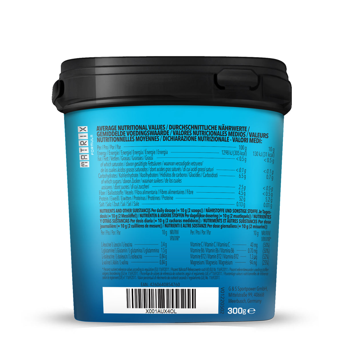 BCAA Boisson en poudre Matrice (300g)