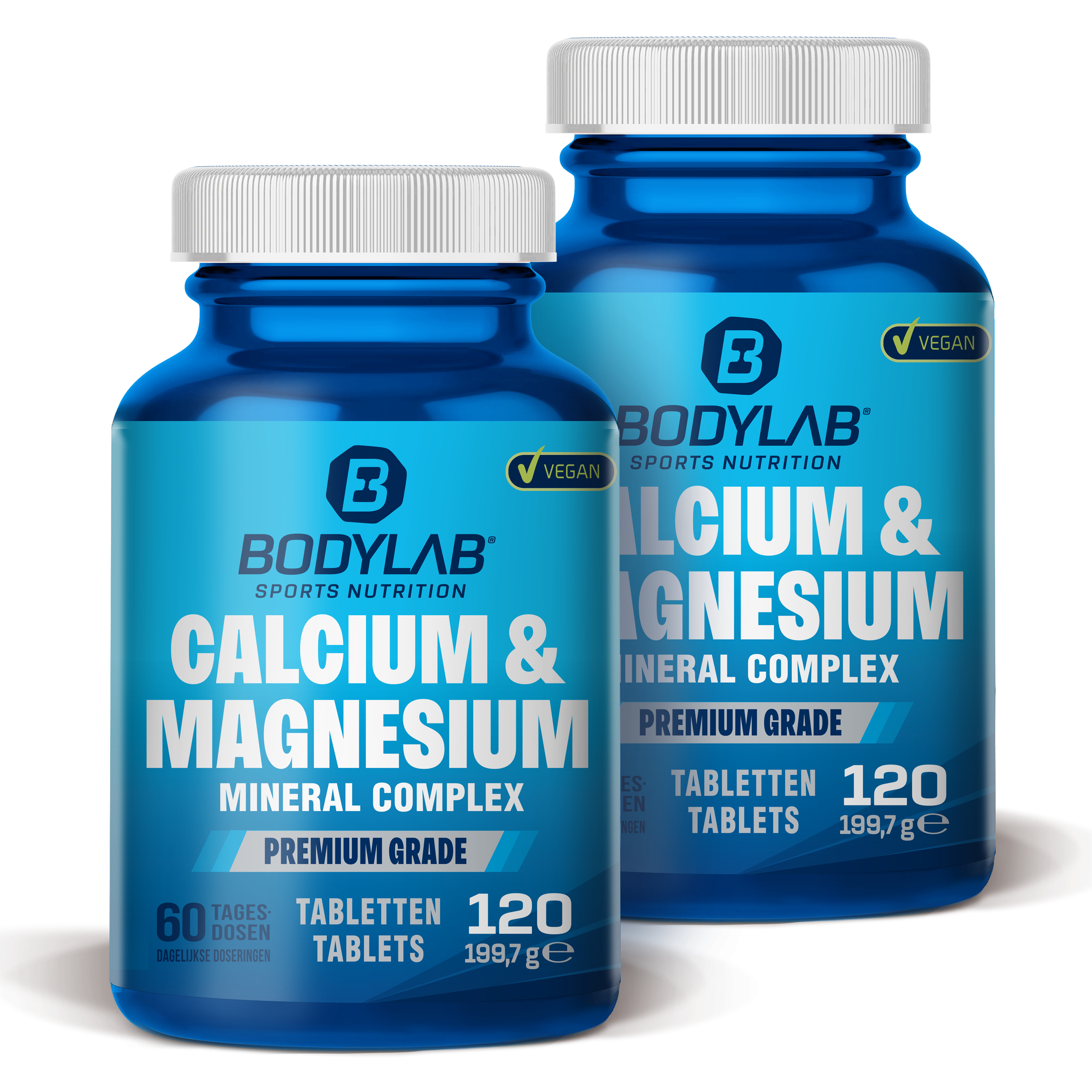 2 x Calcium + Magnesium Complex (120 Tabletten)