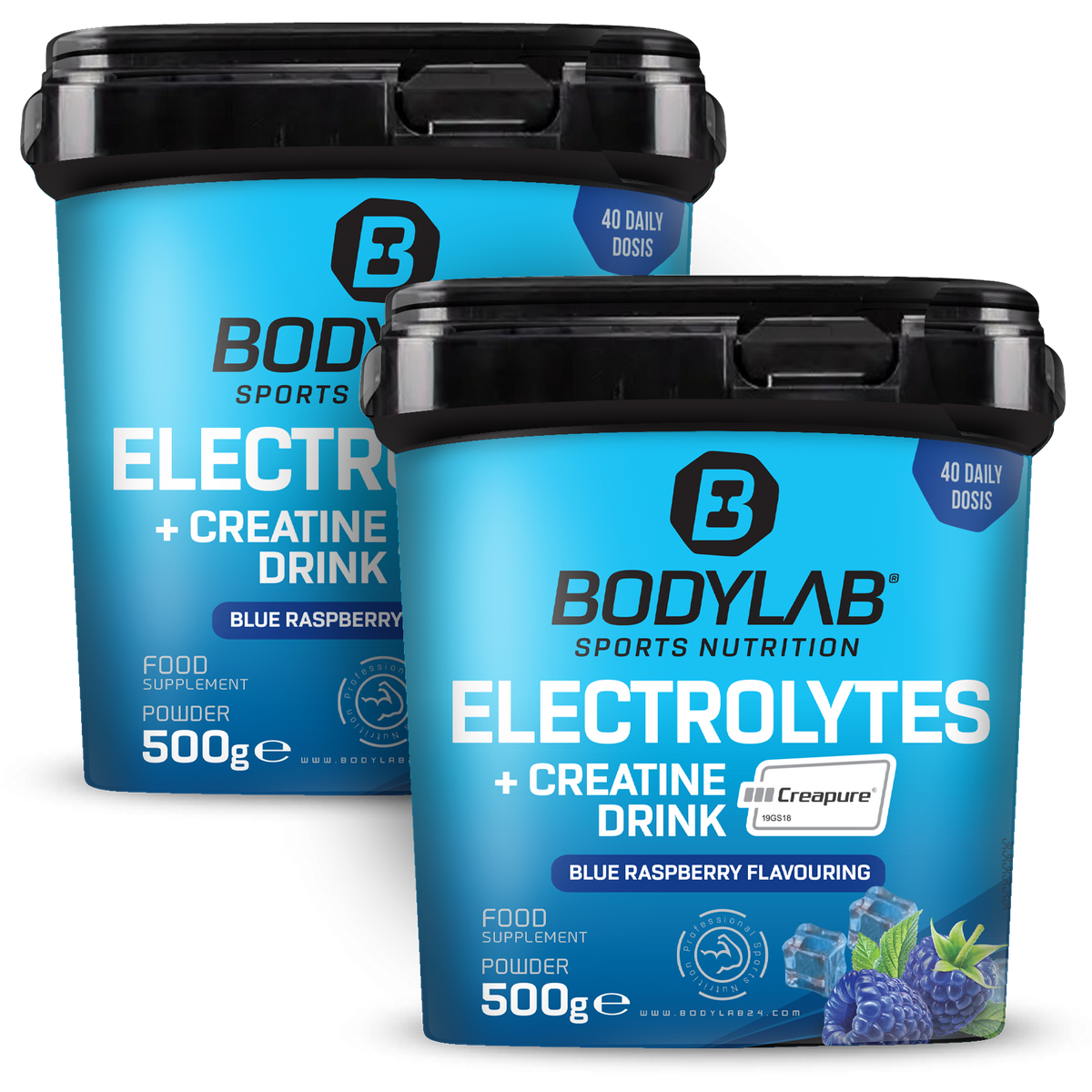 2 x Electrolytes + Creatine Drink (je 500g)