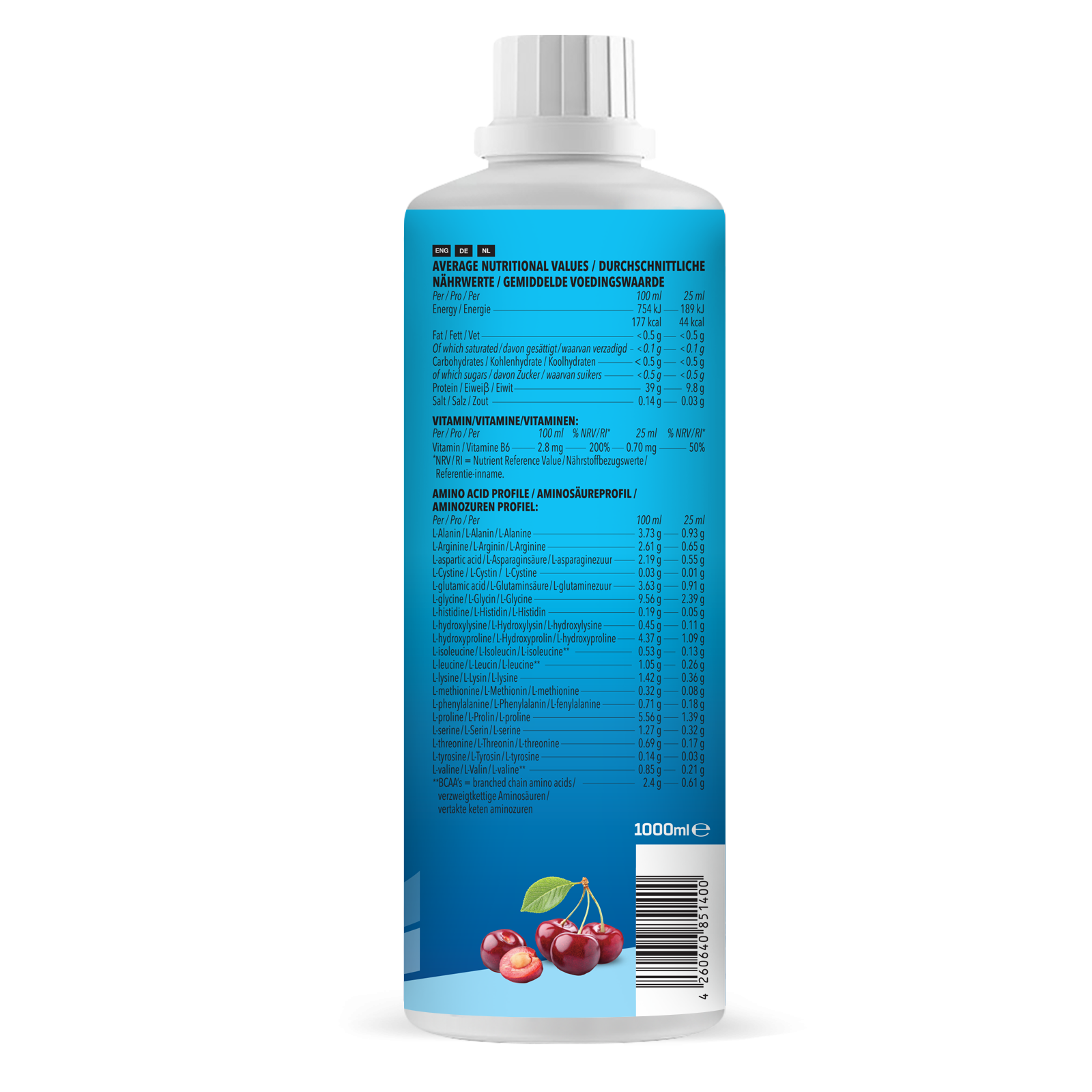 Amino Liquid Cherry Berry (1000ml)