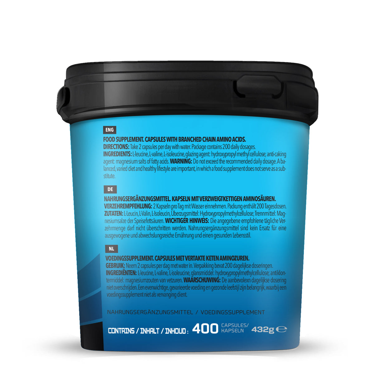 BCAA Mega Caps (400 capsules)
