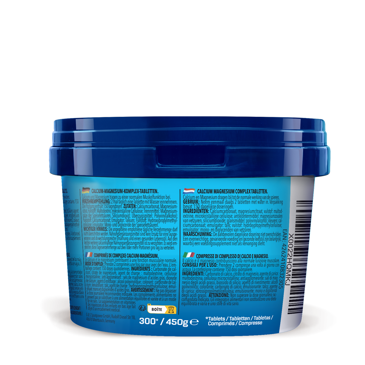 BIG PACK Complexe Calcium & Magnésium (300 Comprimés)