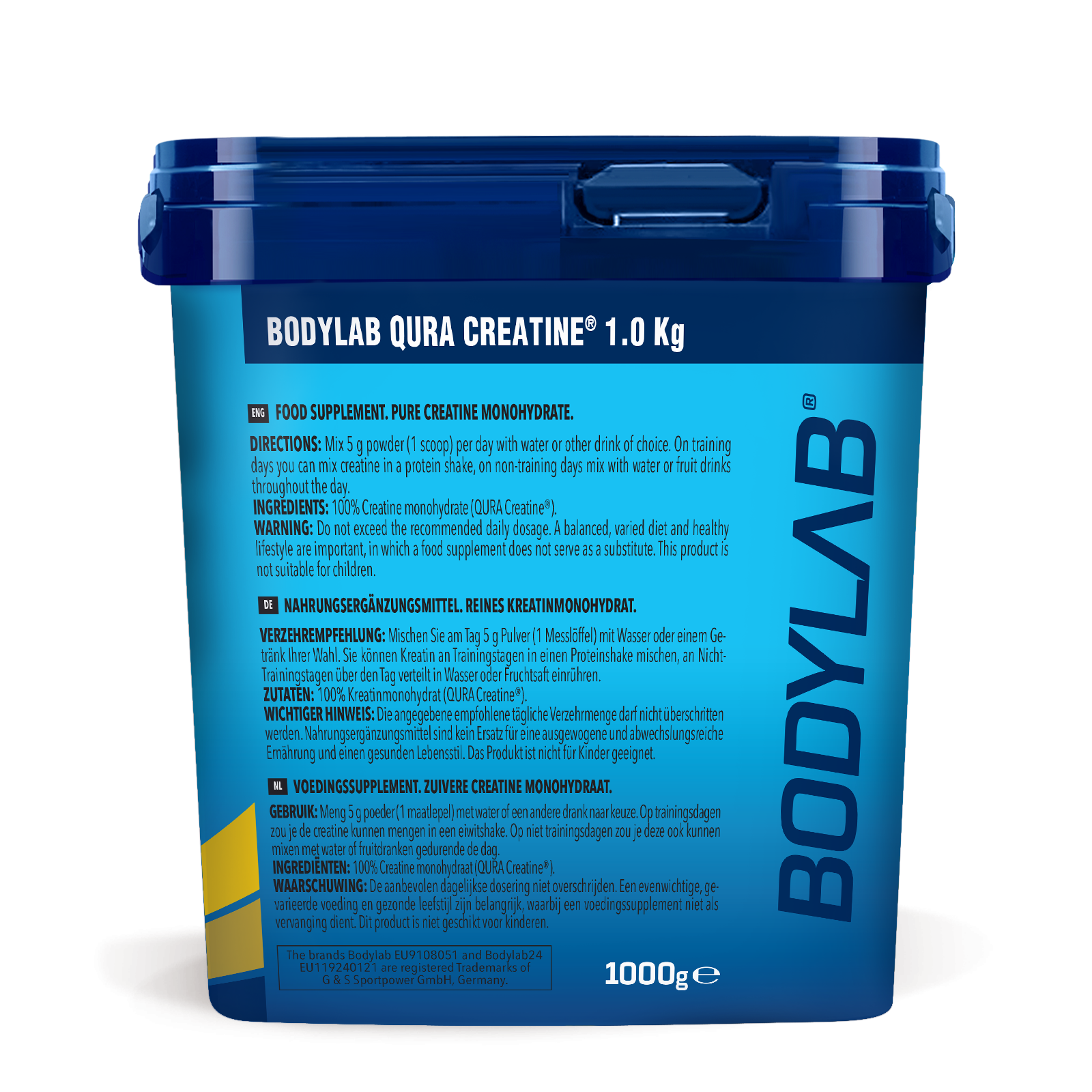 QURA Créatine™ Monohydrate (1000g)