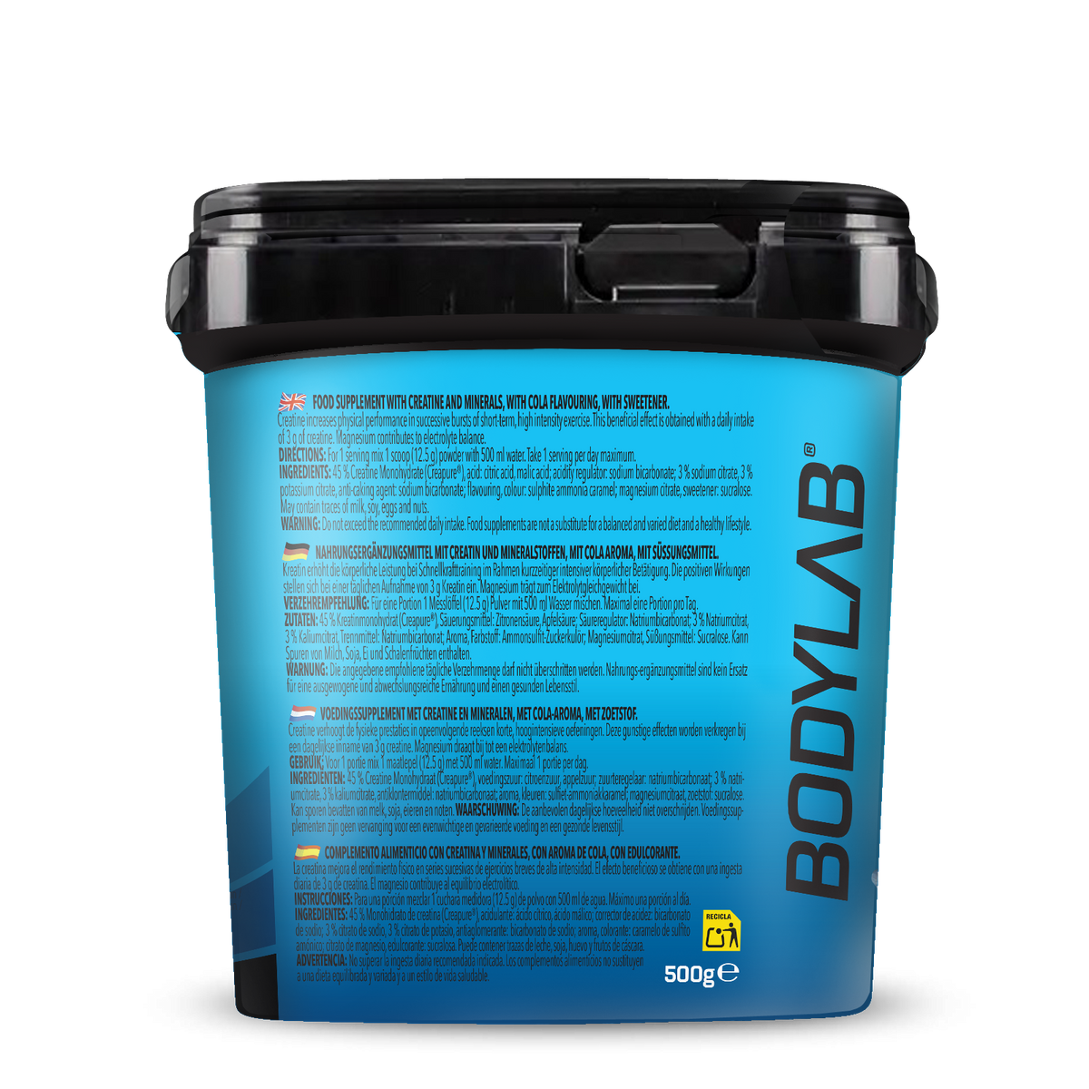 Boisson Électrolytes + Créatine (500g)