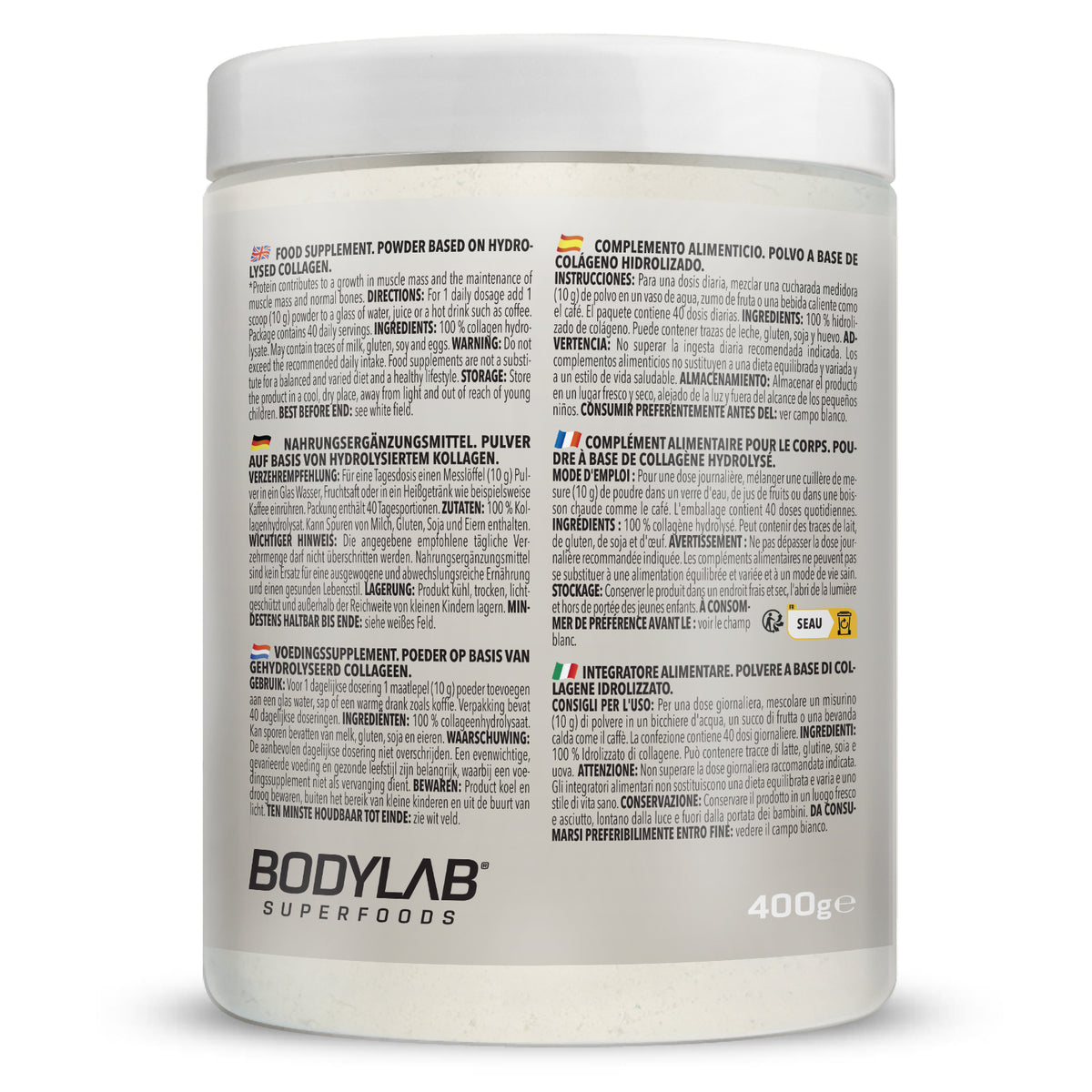 Collagène hydrolysé (400g)