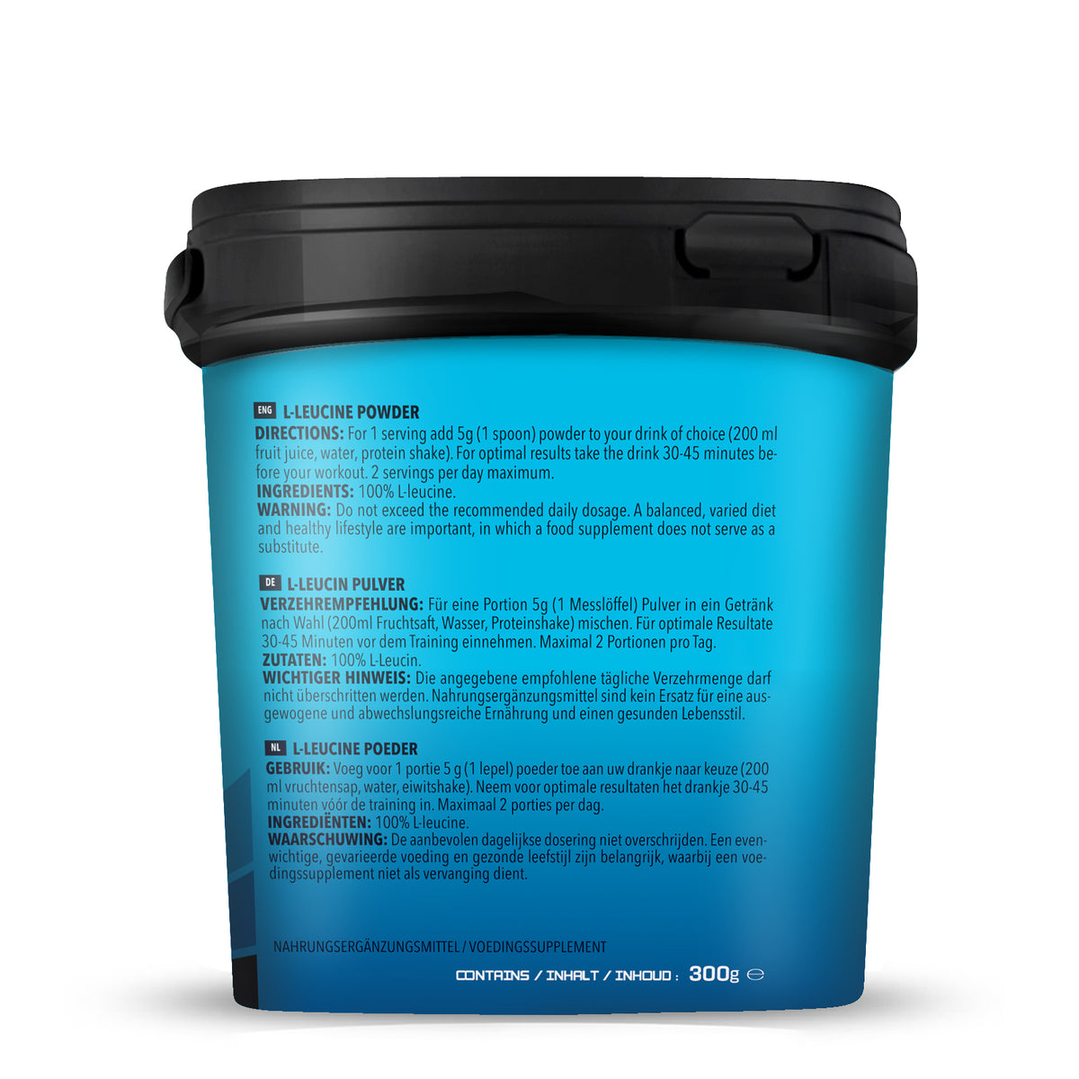 L-Leucine (acide aminé essentiel) (300g)