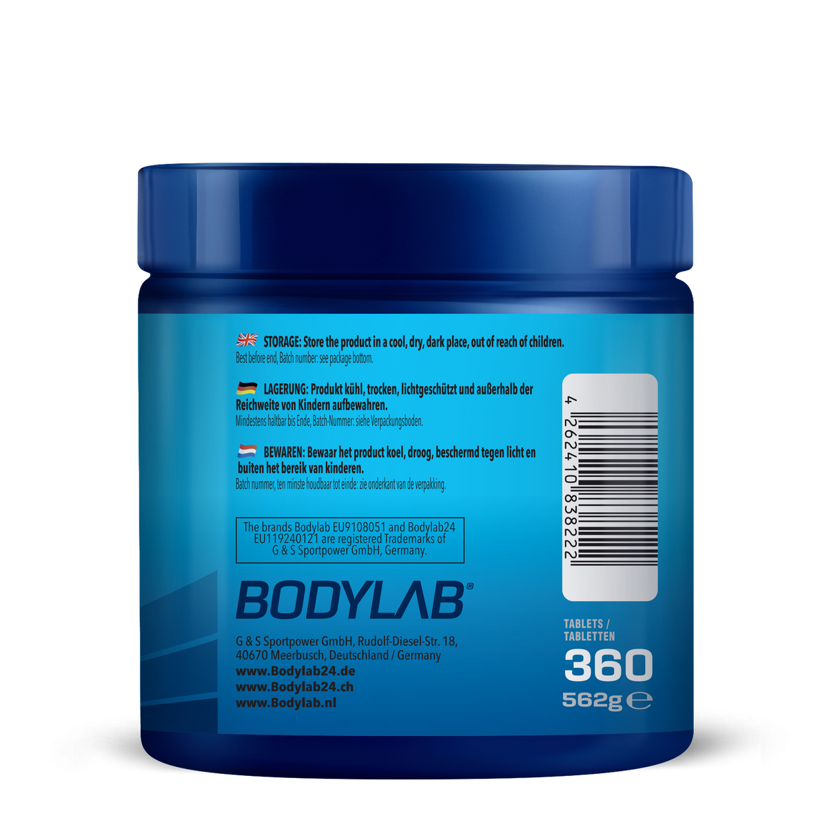 Bisglycinate de magnésium 100% (360 comprimés)