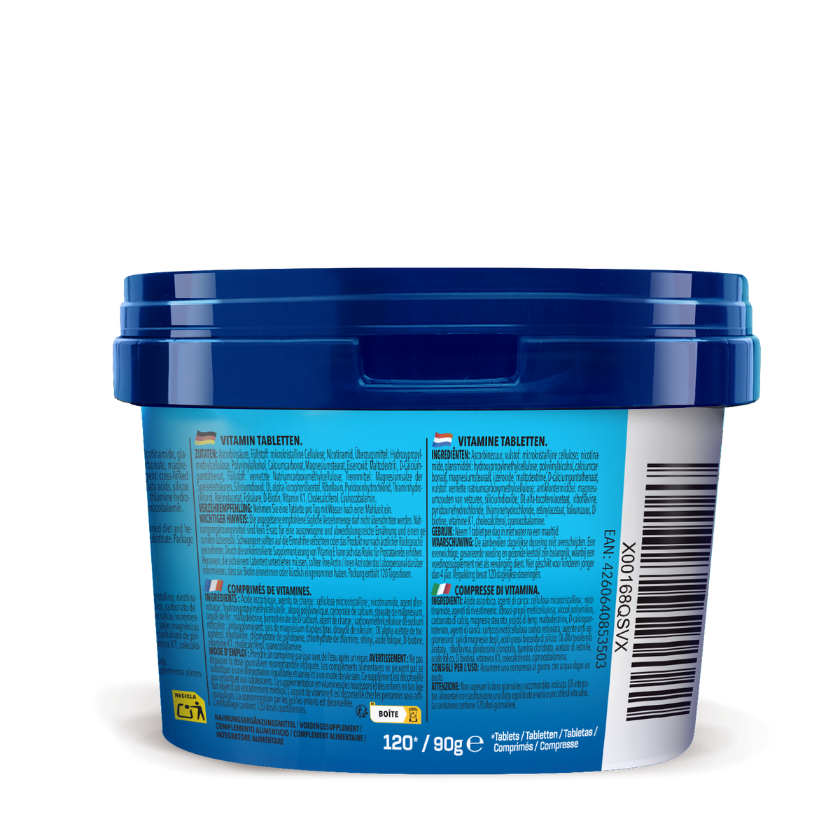 2 x Vitamine A-Z (120 comprimés chacun)