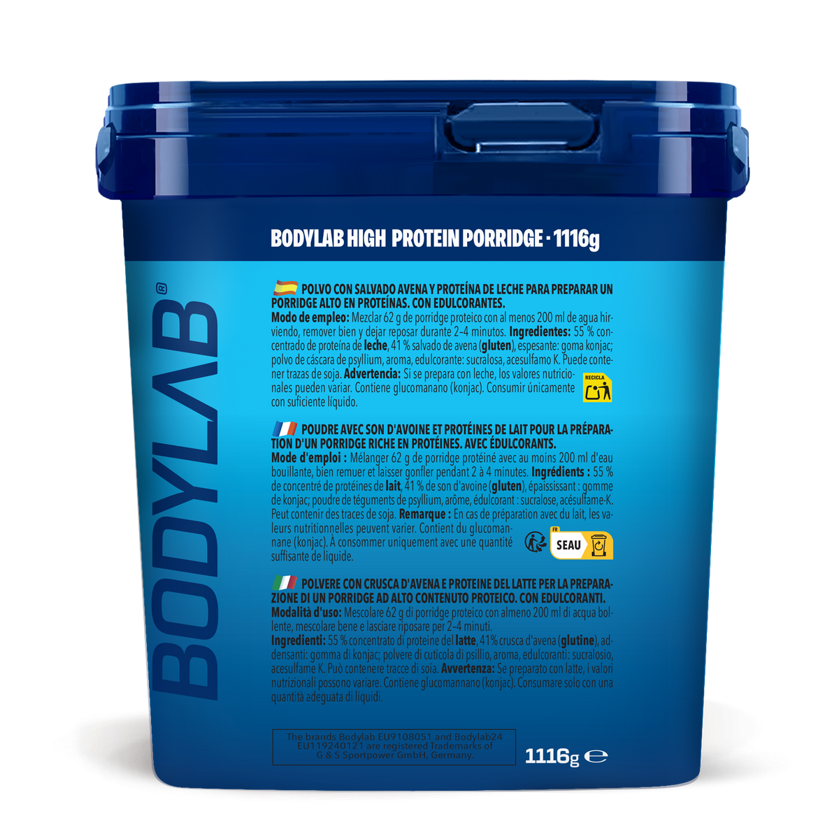 High Protein Porridge (1116g)