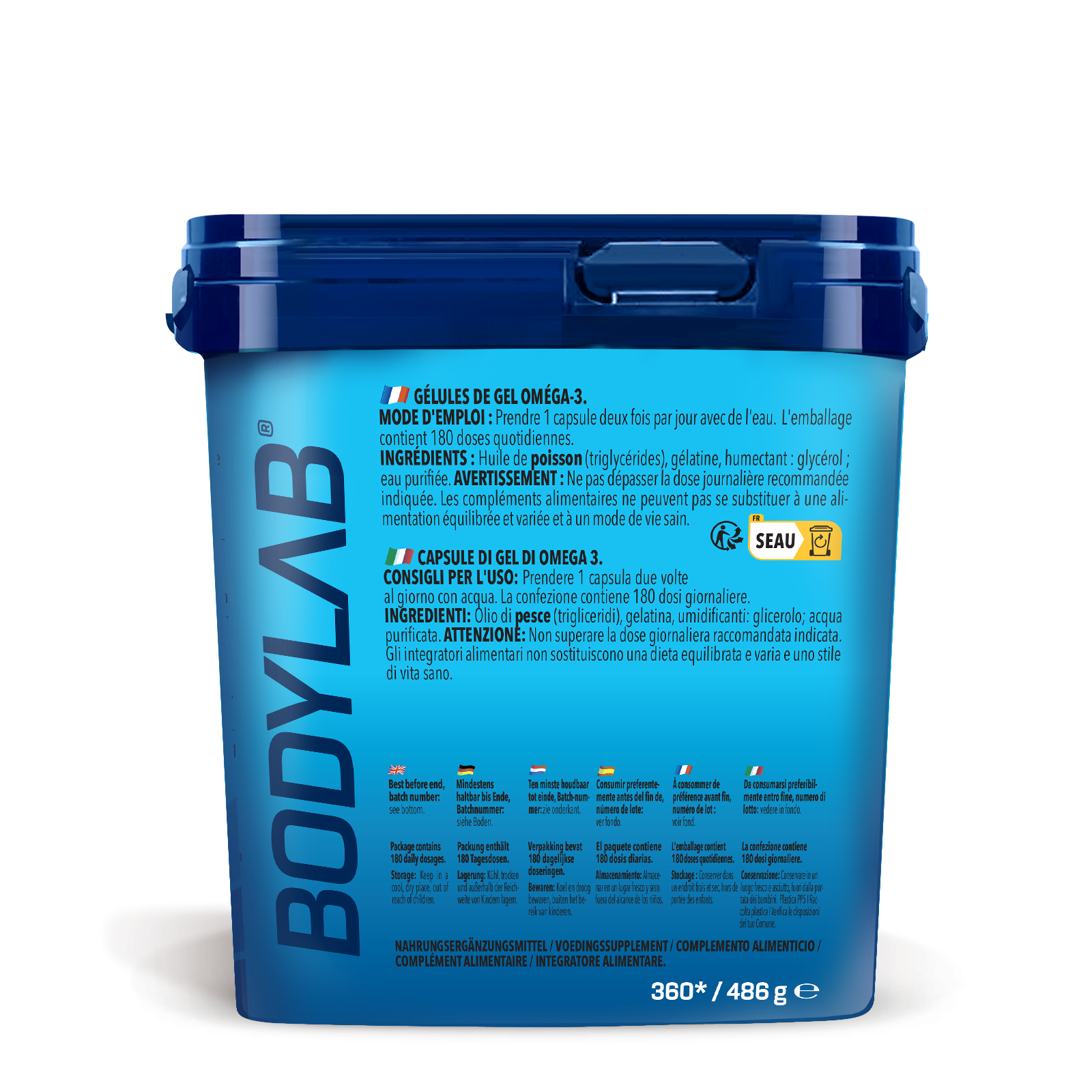 BIG PACK Omega-3 Extreme (360 Softgel Kapseln)