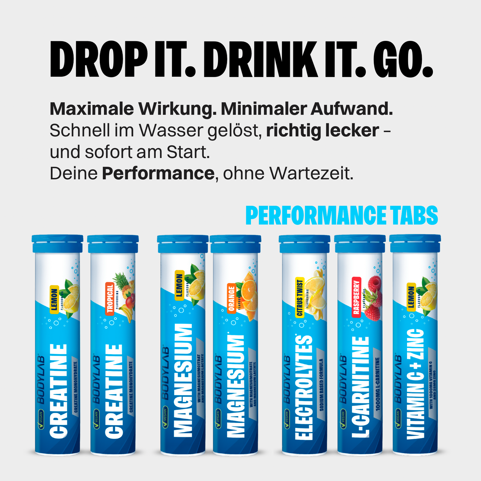 Creatine (16 Brausetabletten)