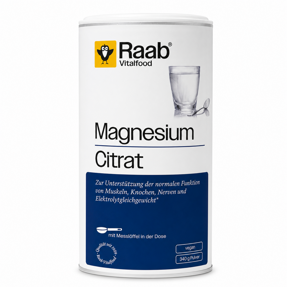 Poudre de citrate de magnésium (340g)