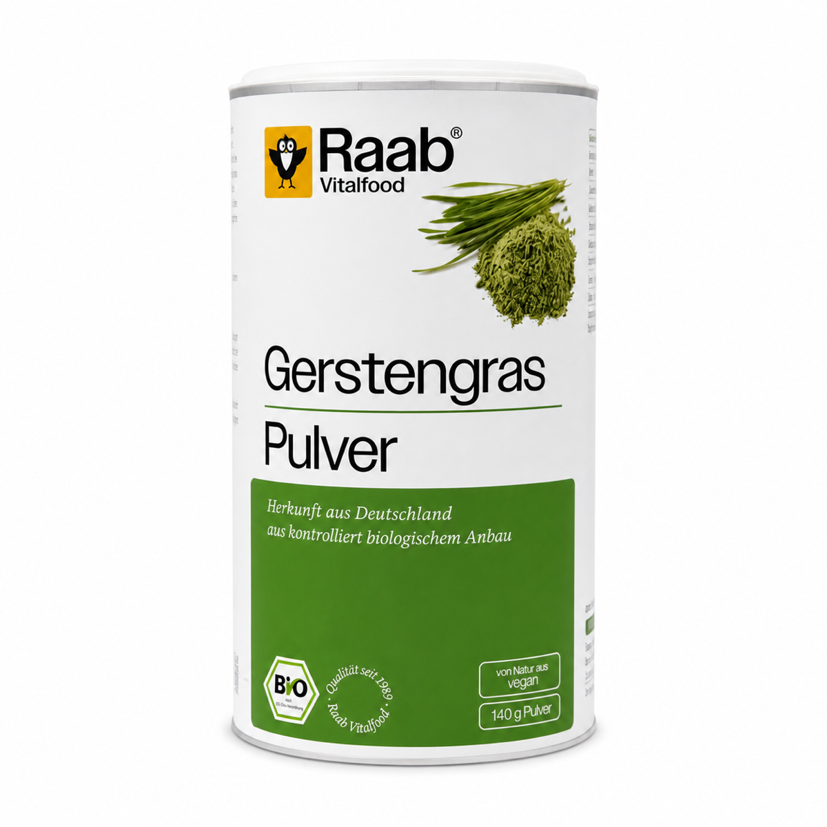 Orge verte biologique (140g)