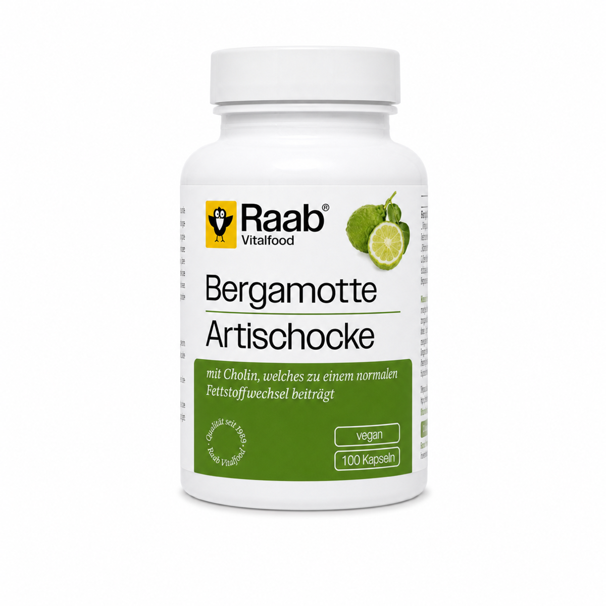 Bergamote Artichaut (100 gélules)