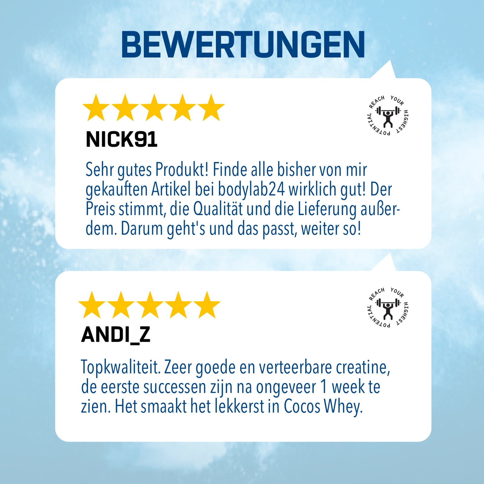 EXKLUSIVER DEAL: 5Für2 Protein-Powerpack mit  2 x 2 kg Whey & GRATIS Whey + Creatine + Omega-3