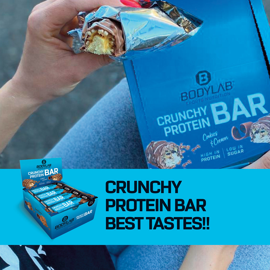 Barre protéinée croustillante (12x64g)