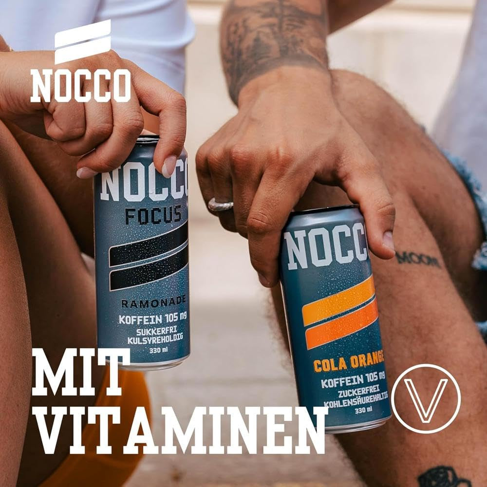 Nocco Black (330ml) Cola Orange