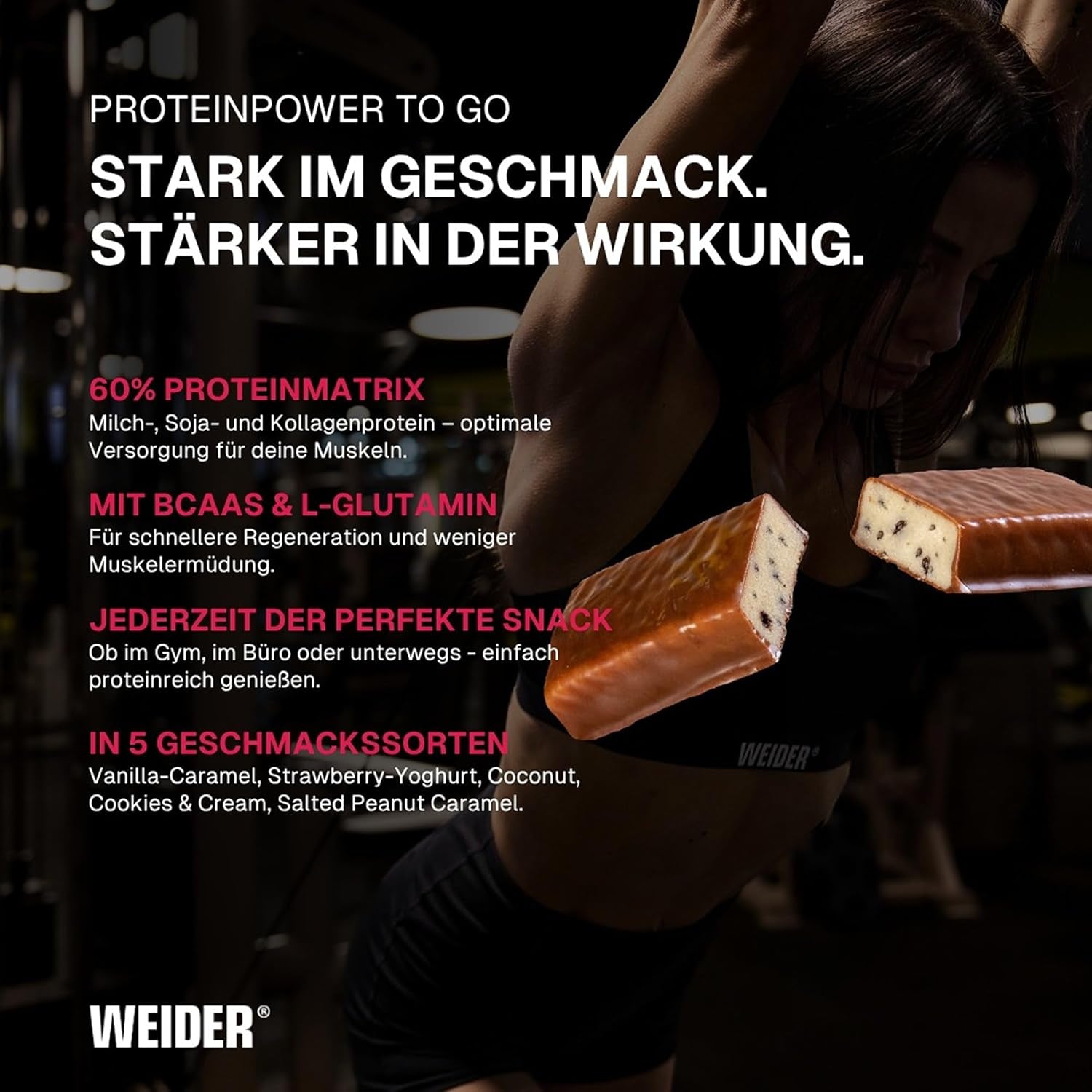 Barre protéinée 60% (24x45g)