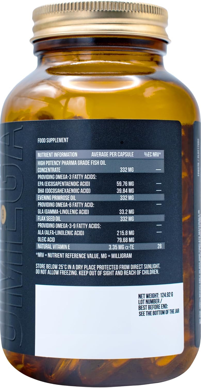 Équilibre Oméga 3-6-9 (90 gélules)