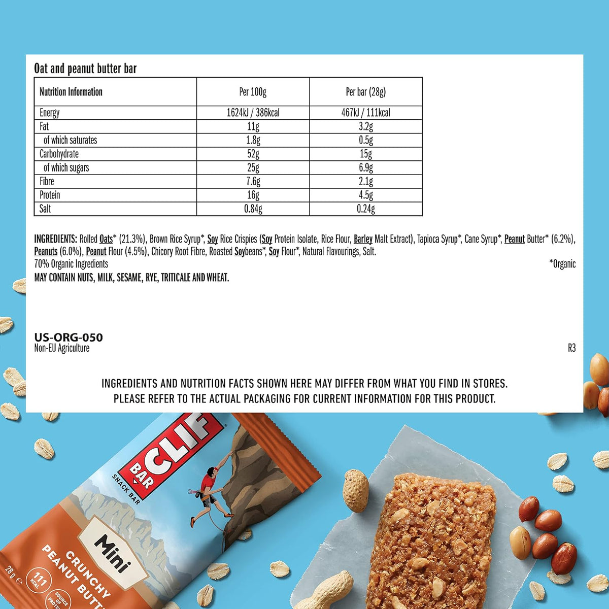 Clif Mini Bar Lot d'essai (12x28g)