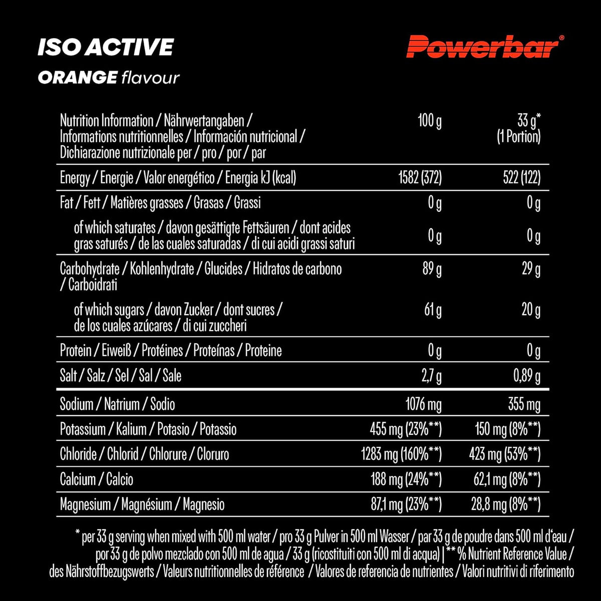 Isoactive – Boisson isotonique pour le sport (1320g)