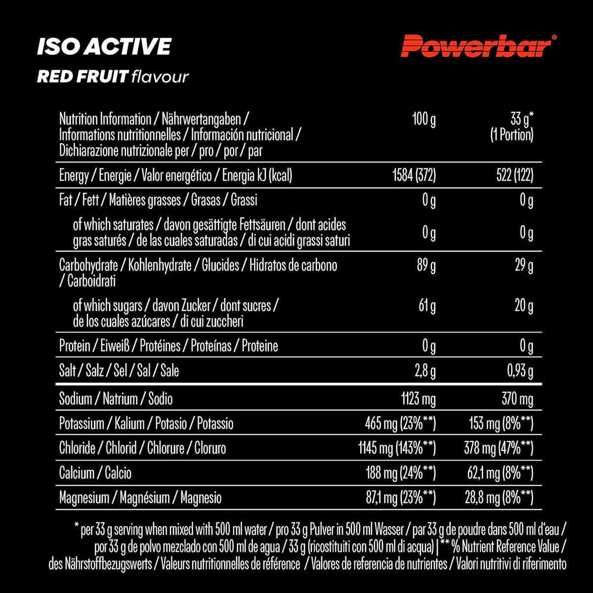 Isoactive – Boisson isotonique pour le sport (1320g)