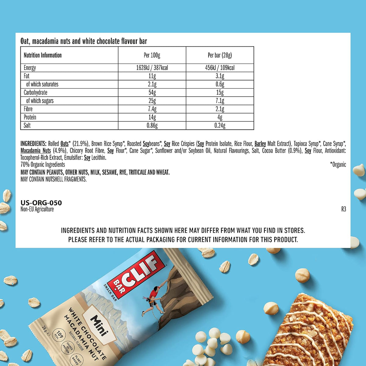 Clif Mini Bar Lot d'essai (12x28g)