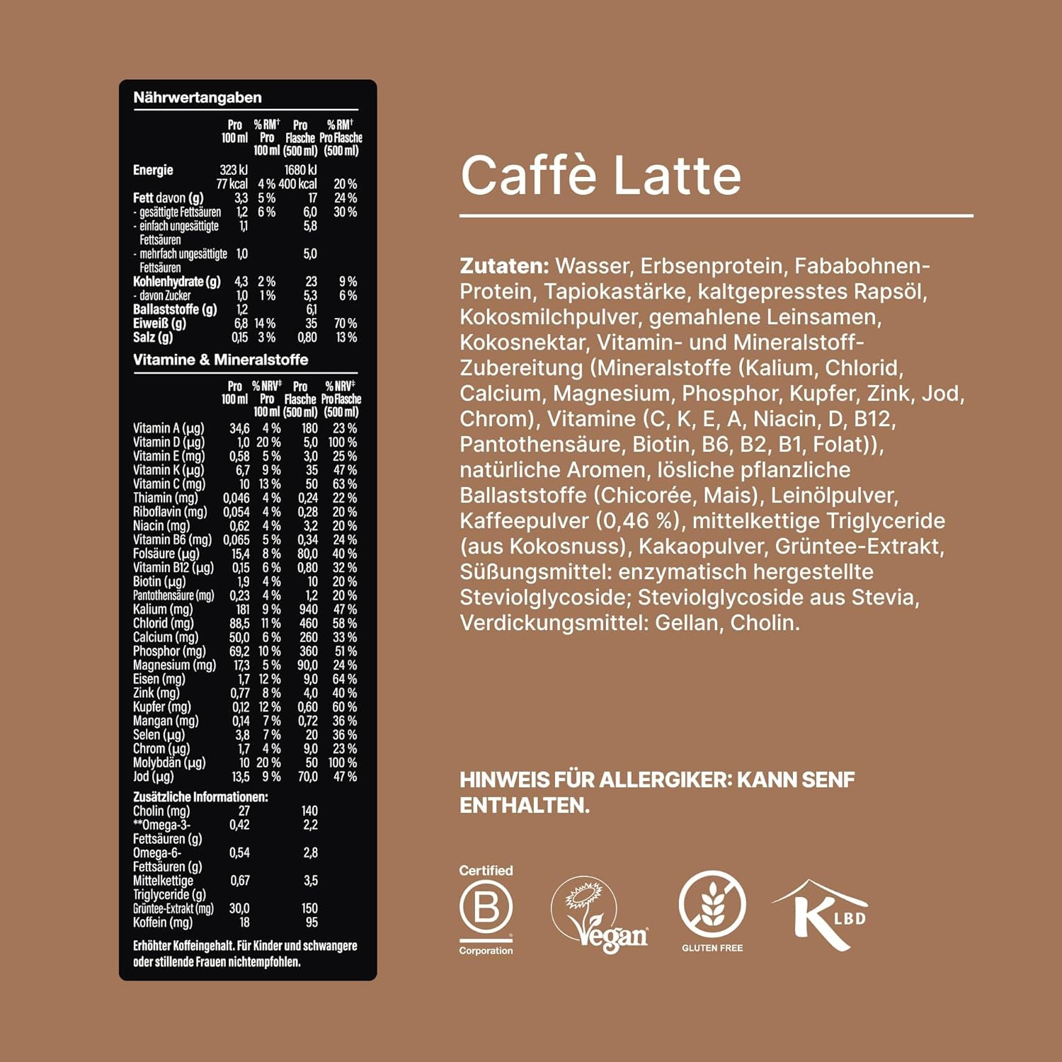 #Geschmack_Caffè Latte