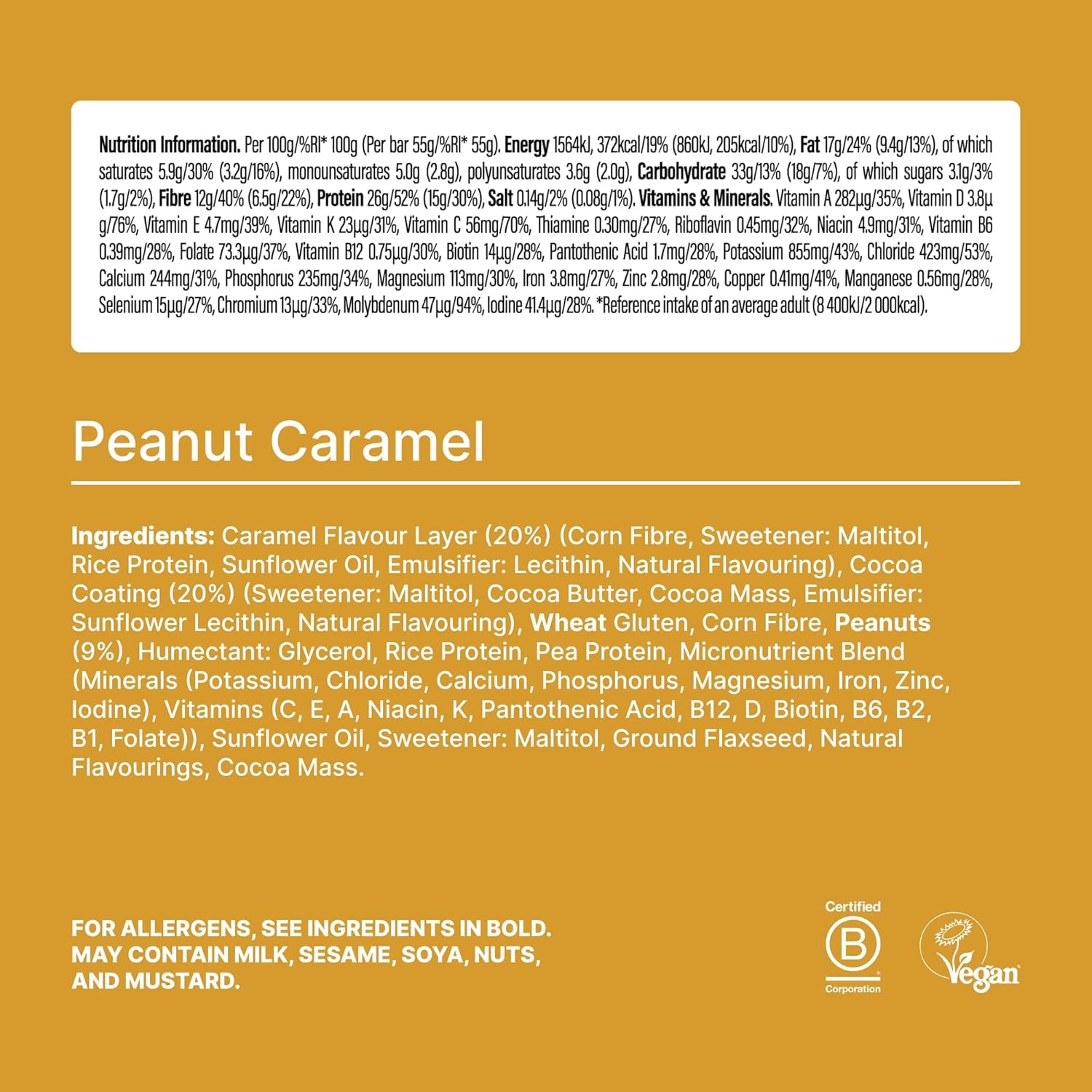 #Geschmack_Peanut Caramel