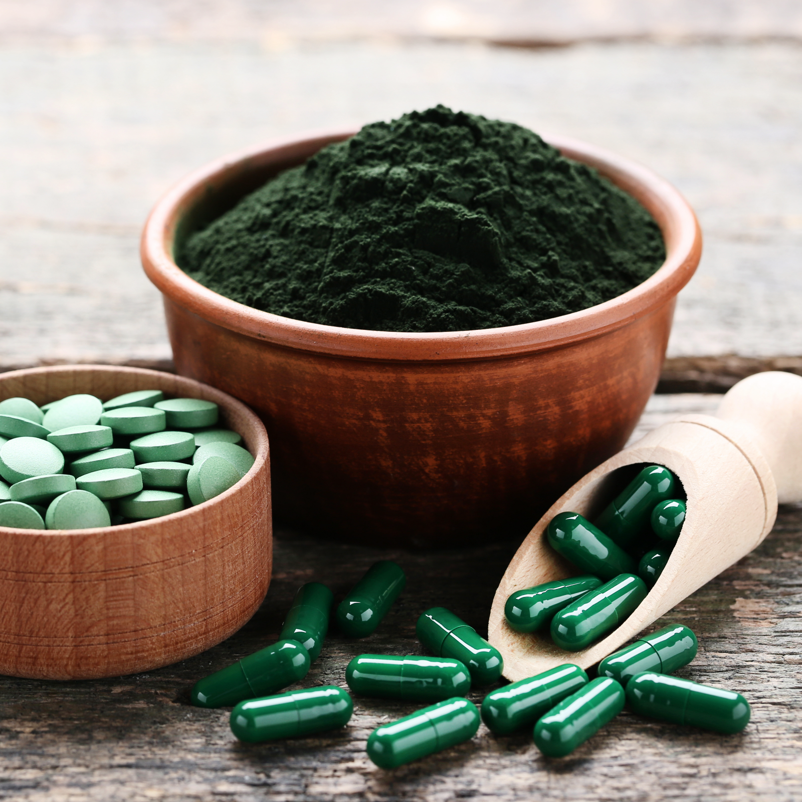 Chlorella & Spirulina Tabletten Bio (400 Tabletten)