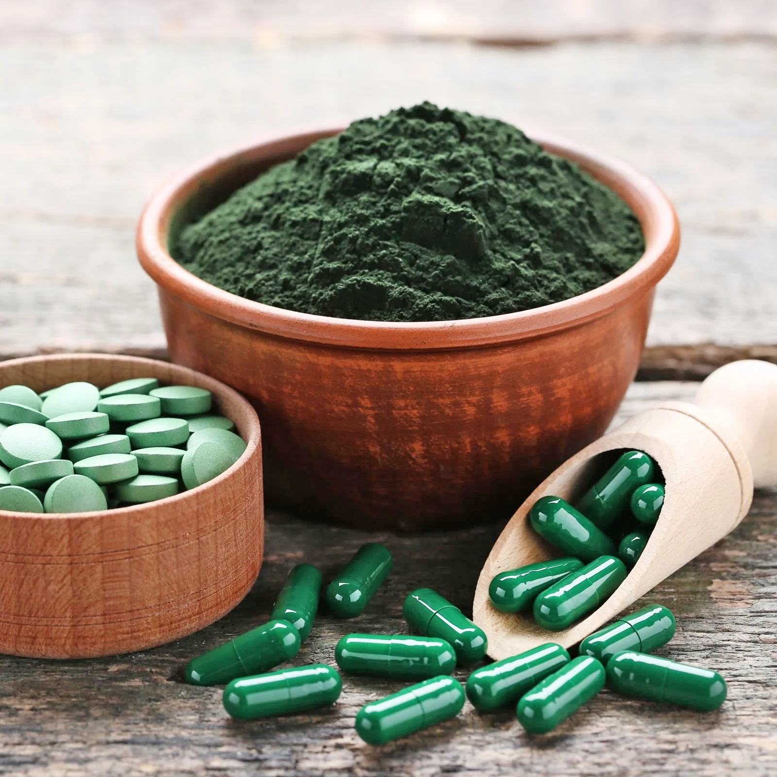 Chlorella & Spirulina Tabletten Bio (400 Tabletten)