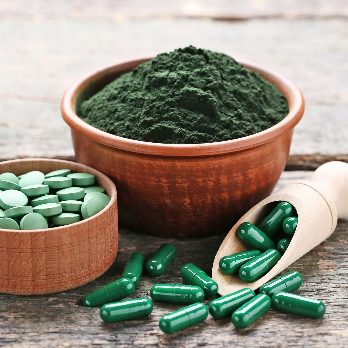 Chlorella & Spirulina Tabletten Bio (400 Tabletten)