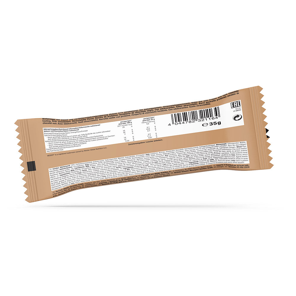 Whey Wafer Bar (12x35g) Stracciatella