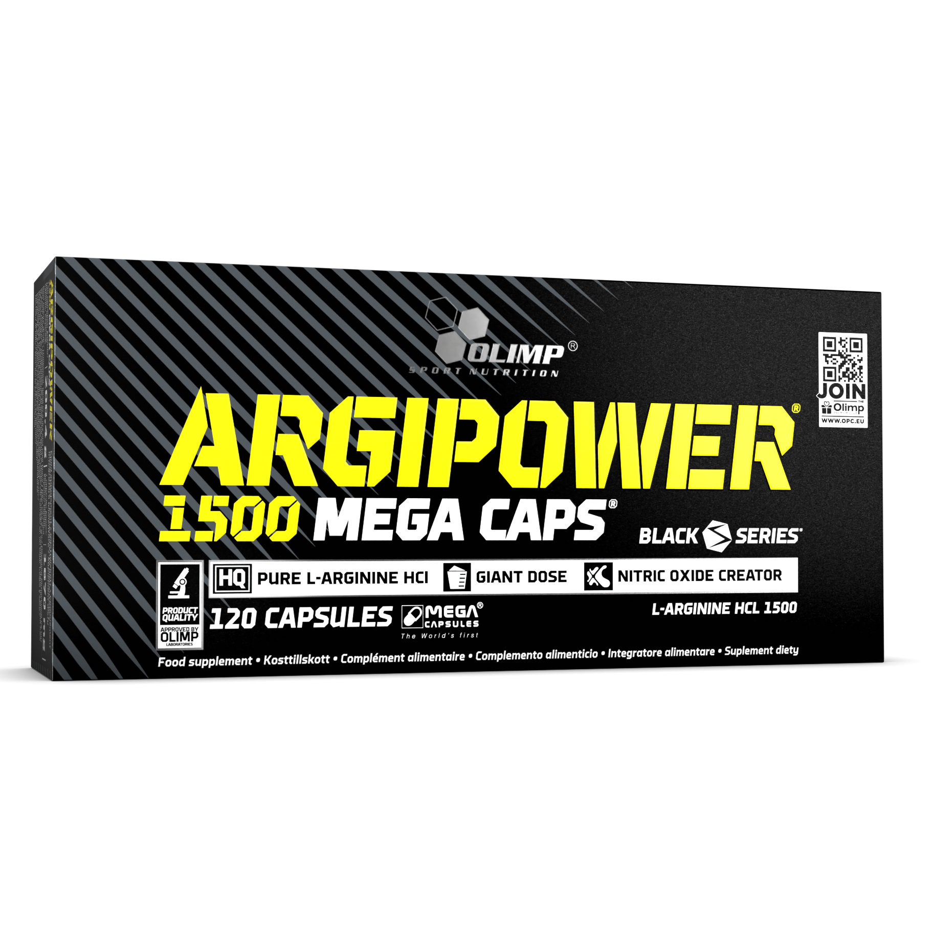 ArgiPower 1500 Mega Caps Blister (120 gélules)