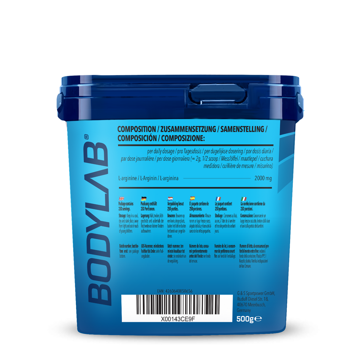 3 x Arginine Powder (je 500g)