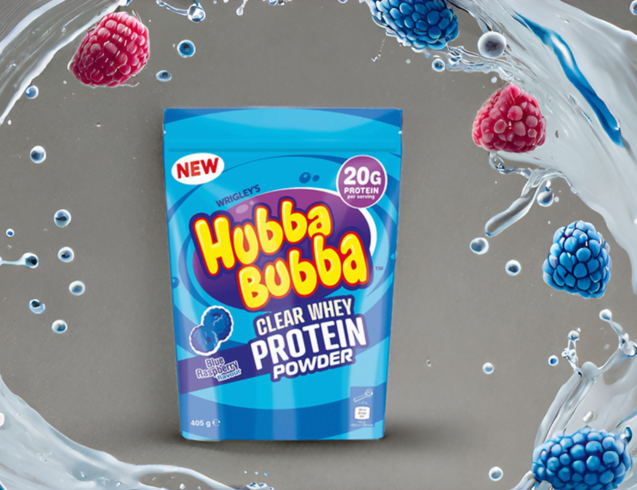 Hubba Bubba Clear Whey (405g)