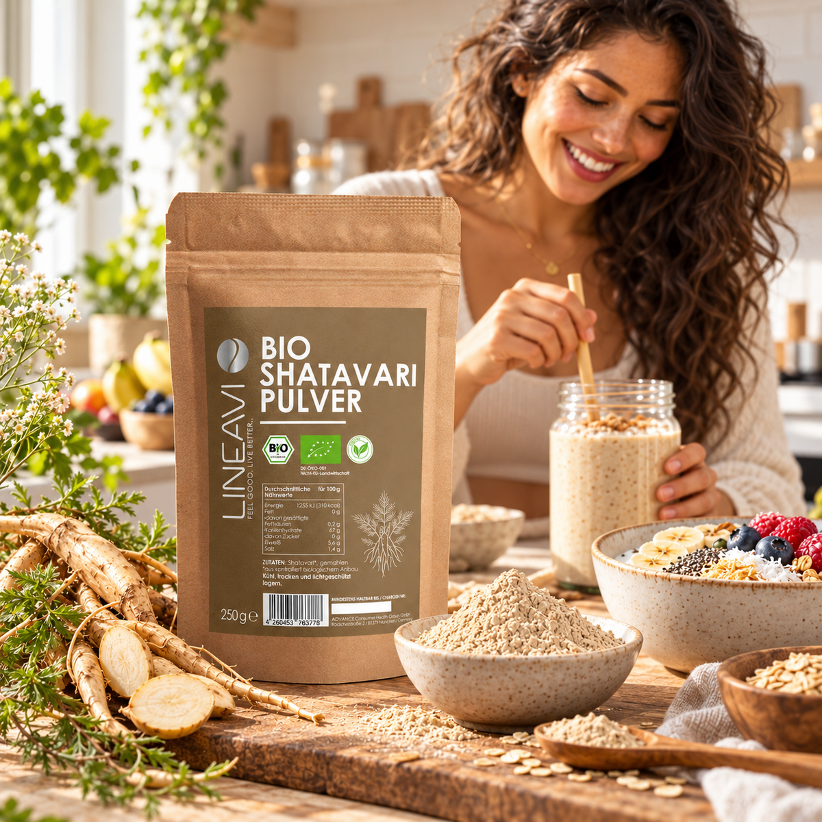 Bio Shatavari Pulver (250g)