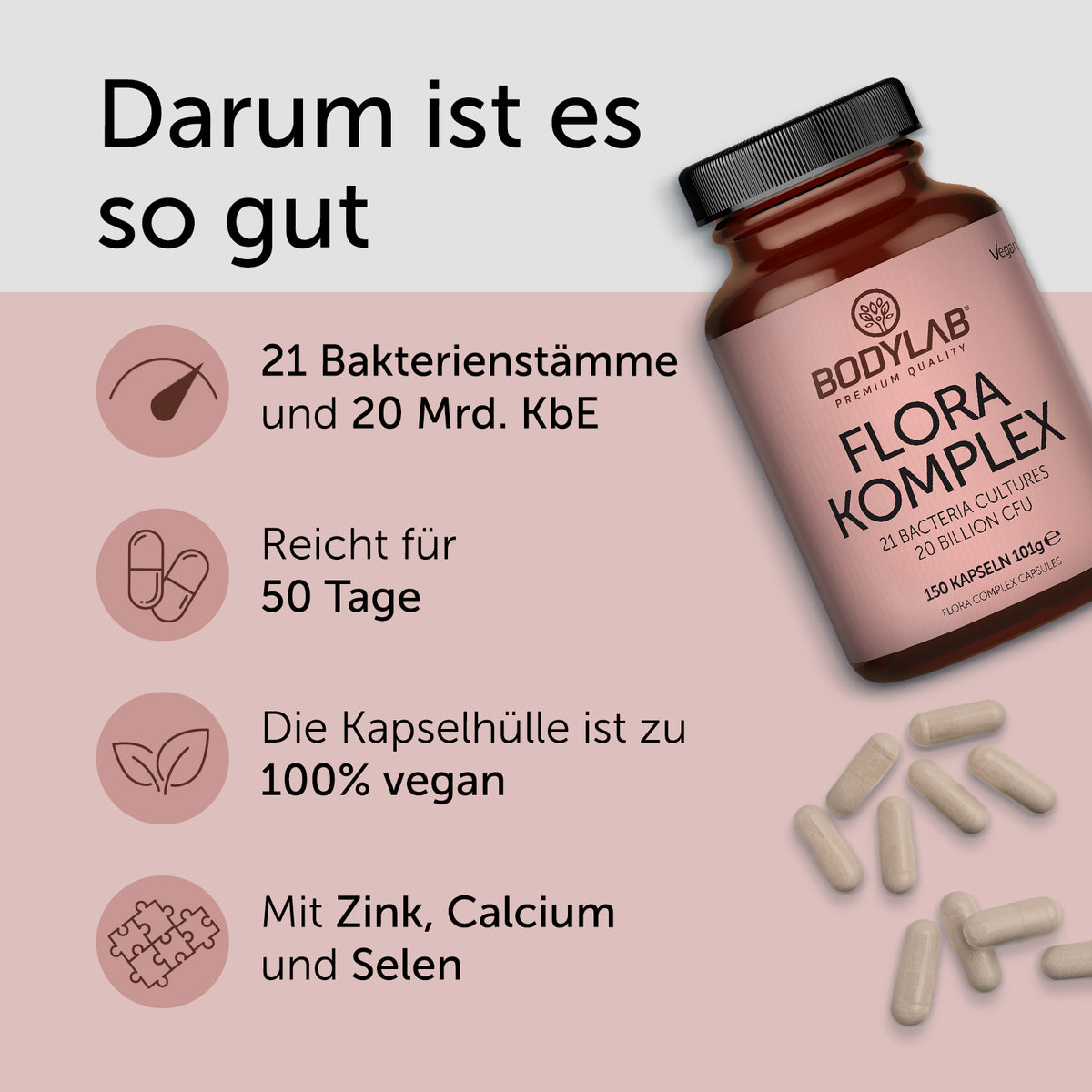 3 x Flora Complex / Complexe (3 x 150 capsules)
