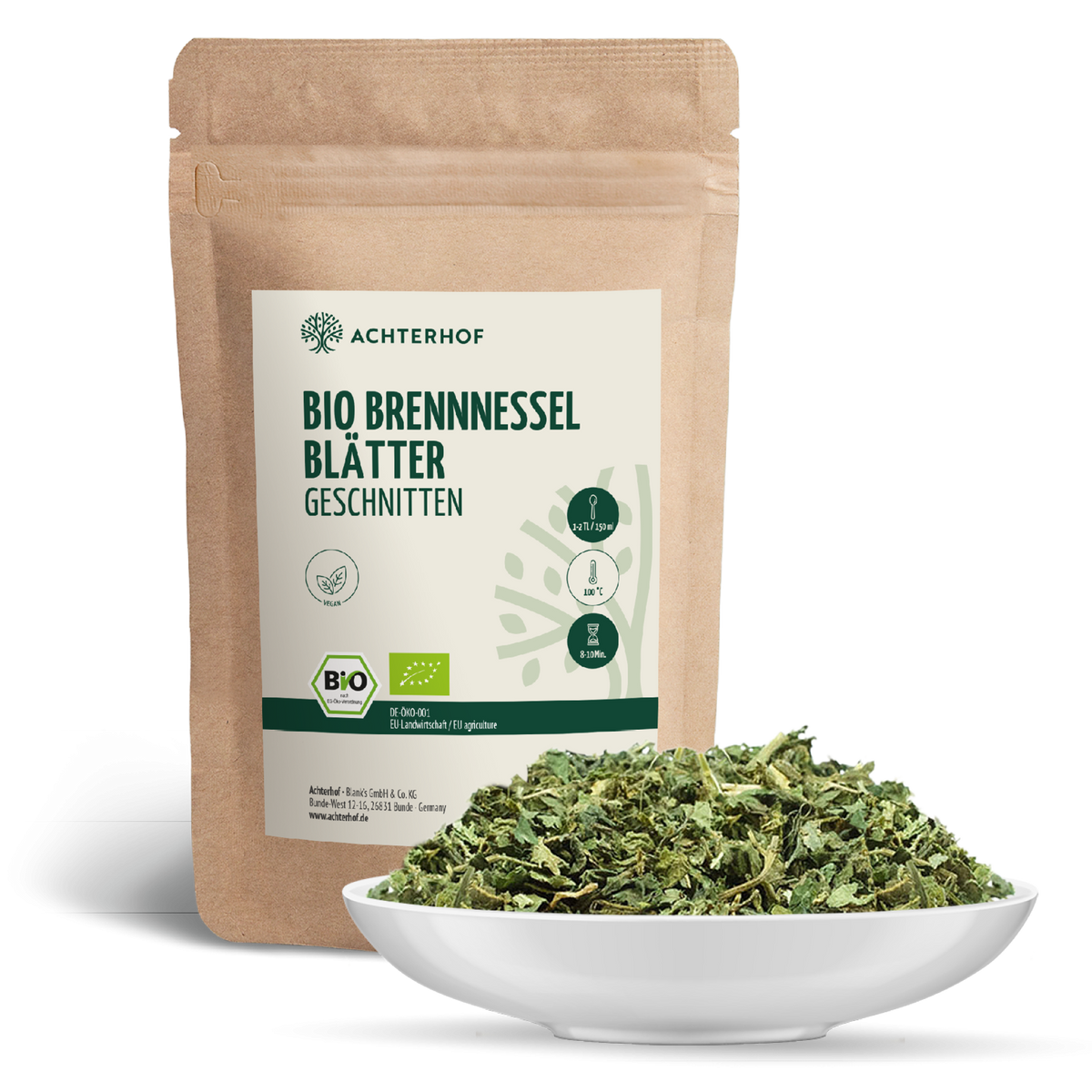 Brennnesselblätter getrocknet Bio (250g)
