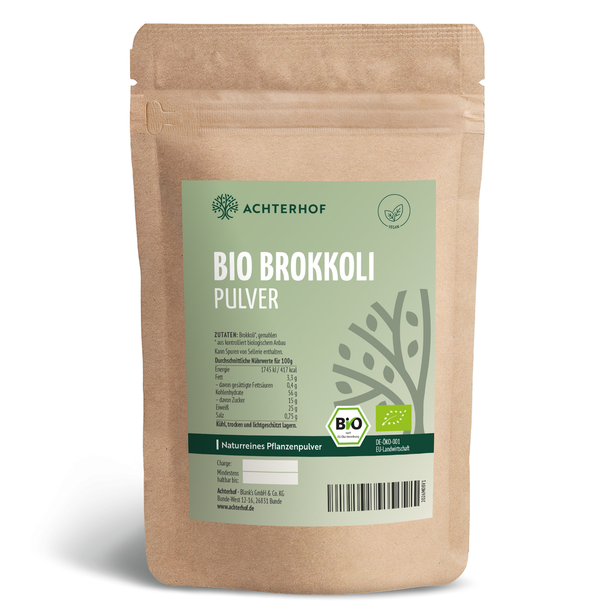 Poudre de Brocoli Bio (1000g)