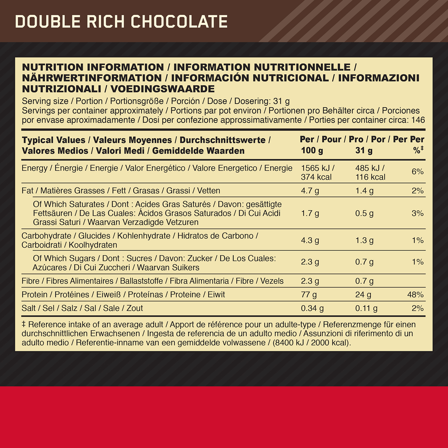 100% Whey Gold Standard (4530g)