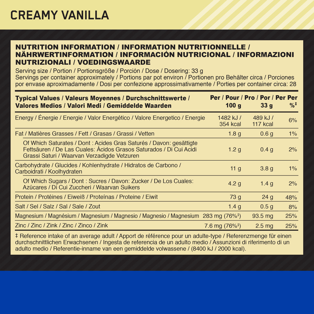100% Casein (924g)