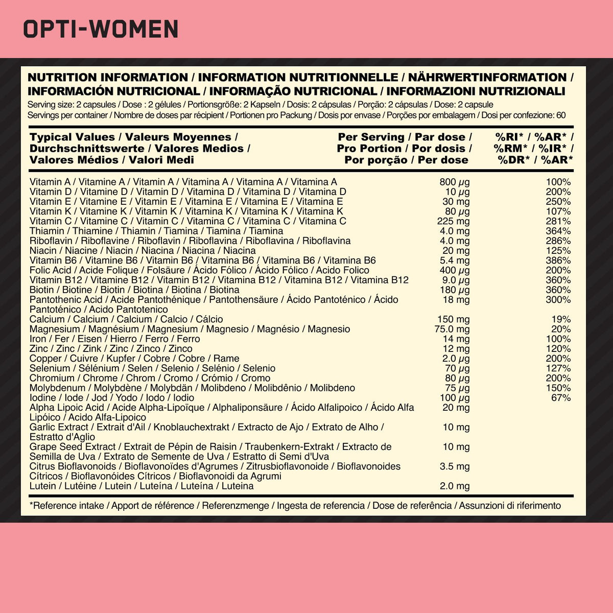Opti-Women (120 gélules)
