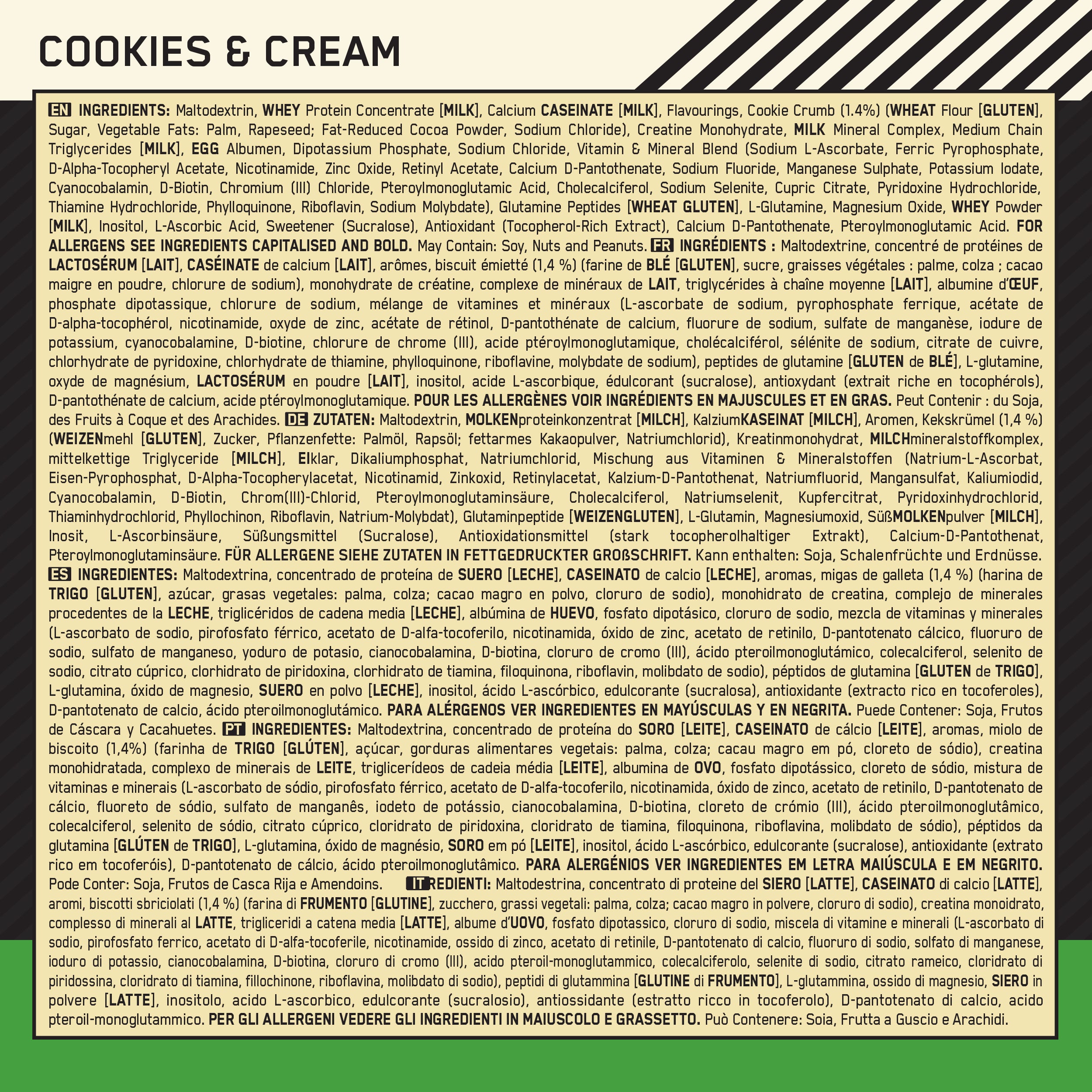 #Geschmack_Cookies & Cream