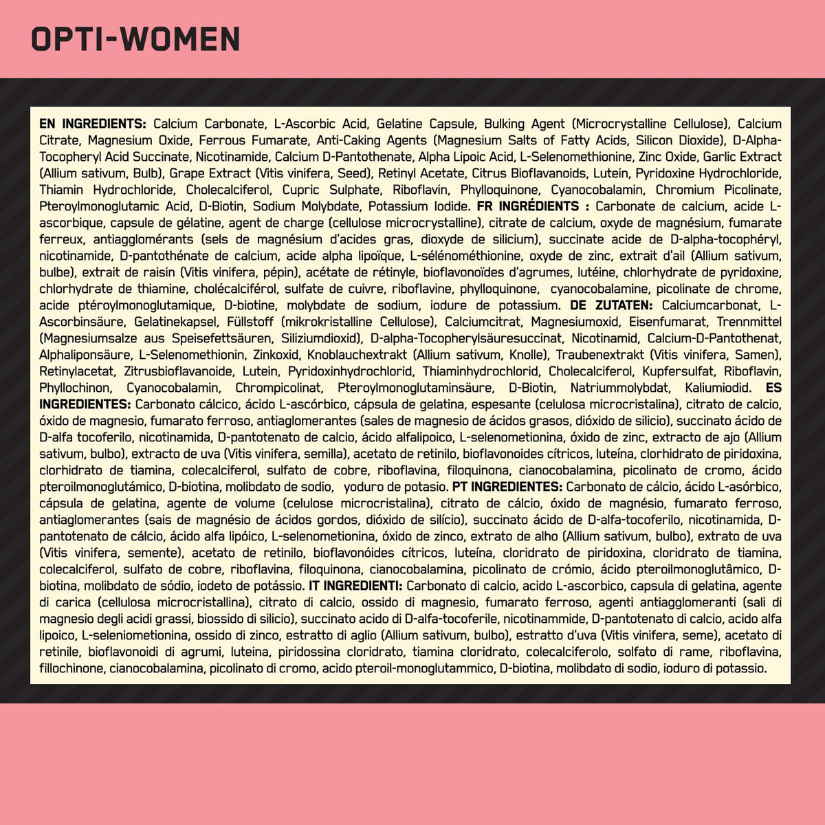 Opti-Women (120 gélules)