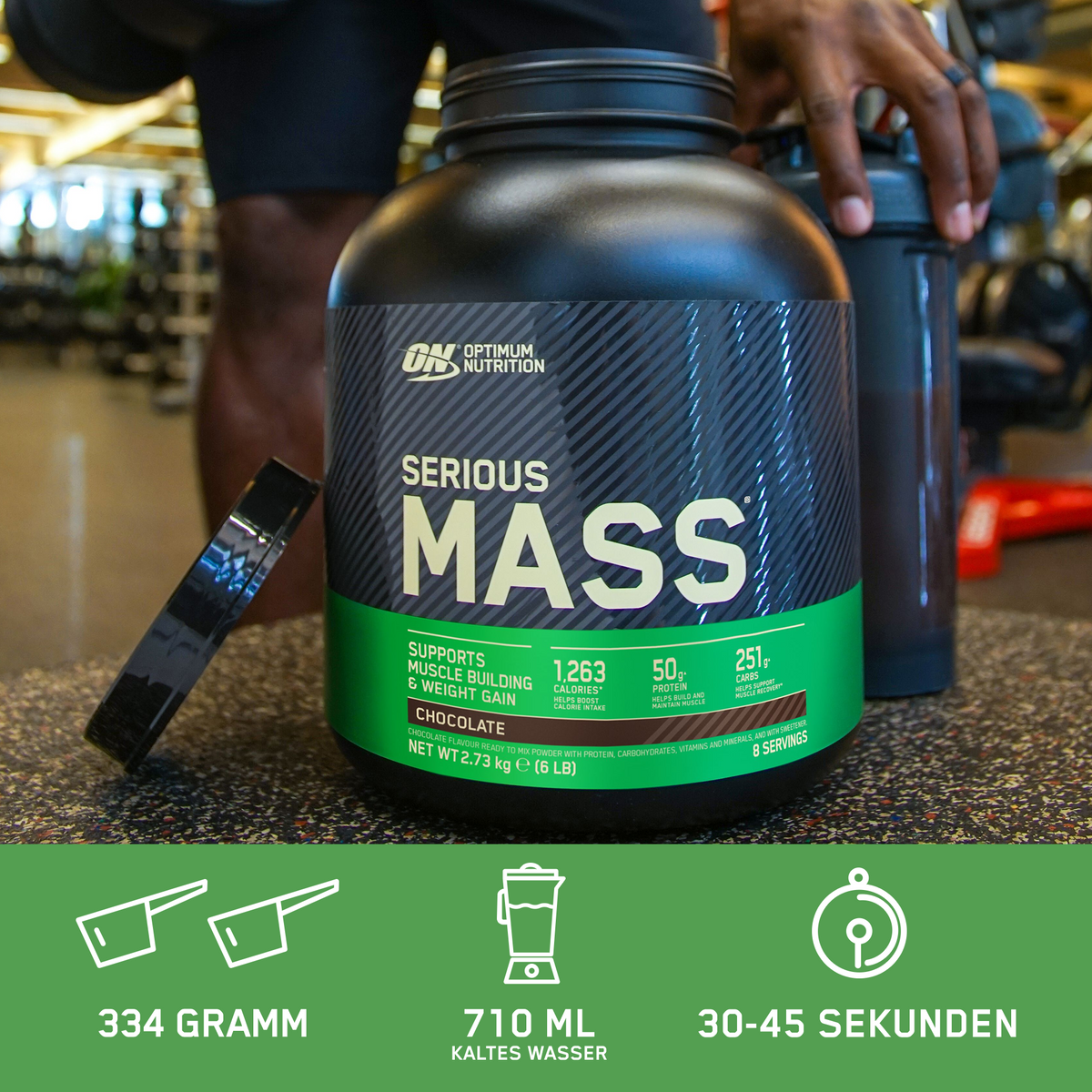 Serious Mass (2730g) Schokolade