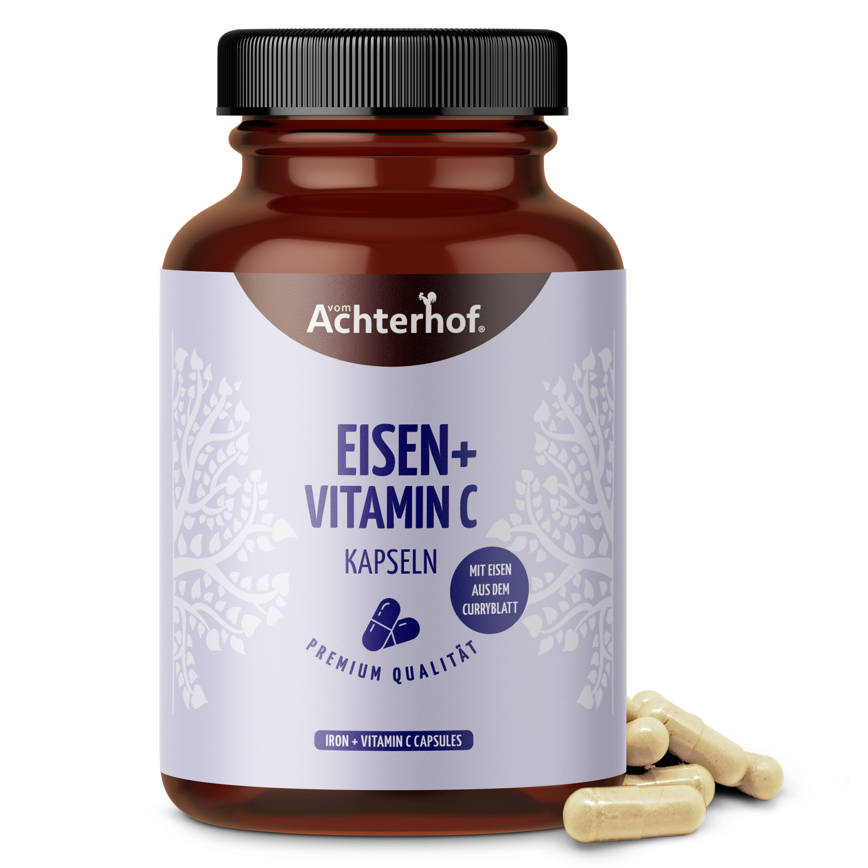 Eisen + Vitamin C (180 Kapseln)