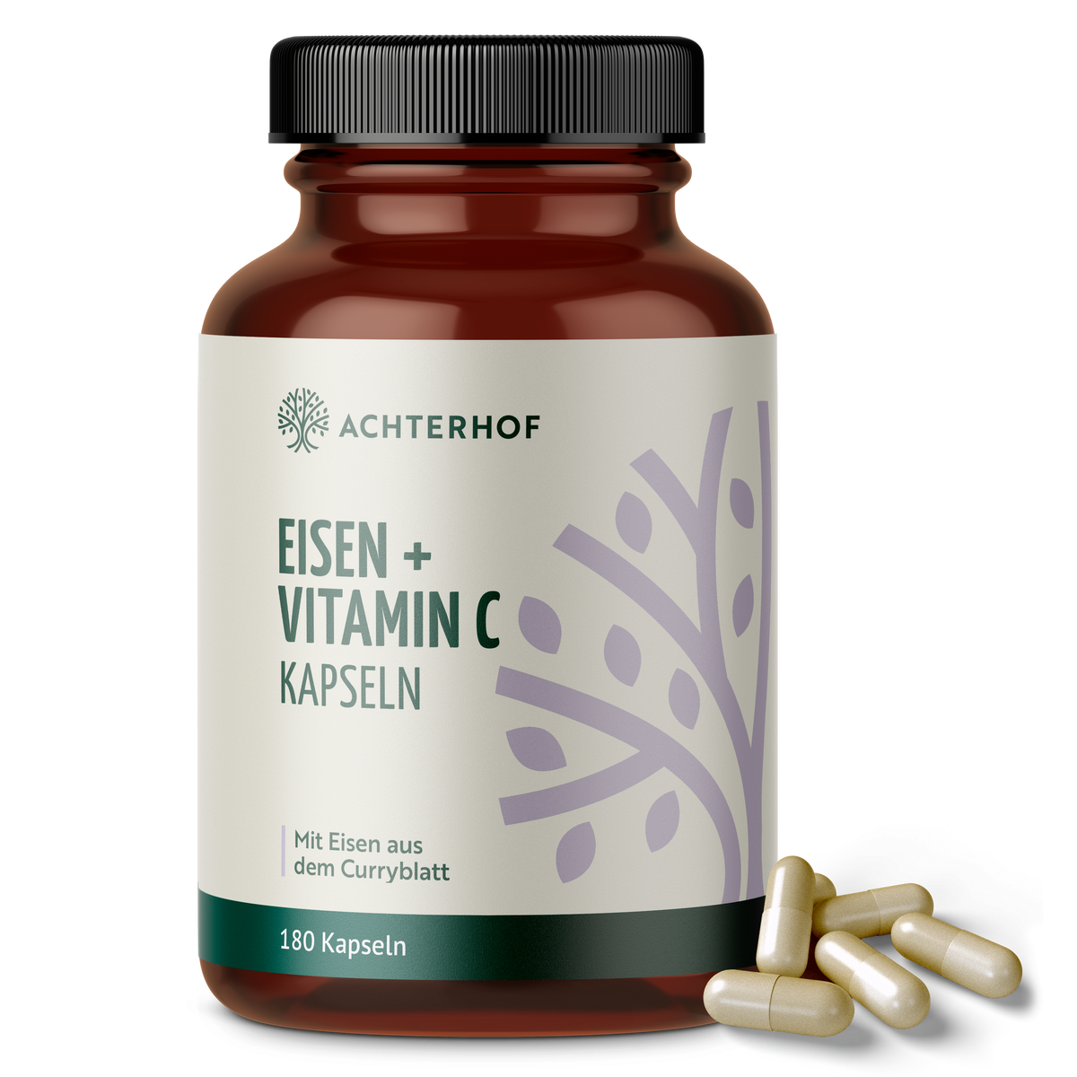 Eisen + Vitamin C (180 Kapseln)