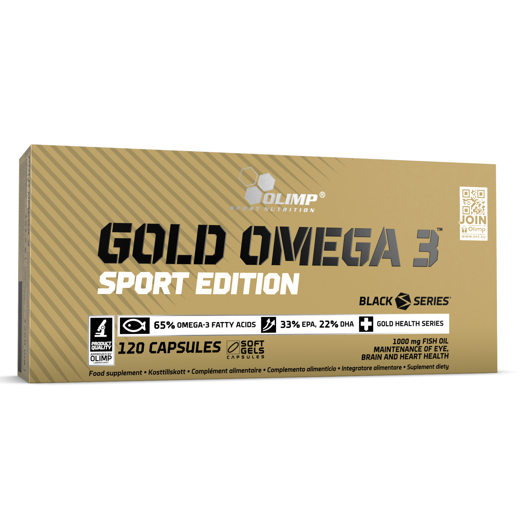 Gold Omega 3 Sport Edition (120 unités)